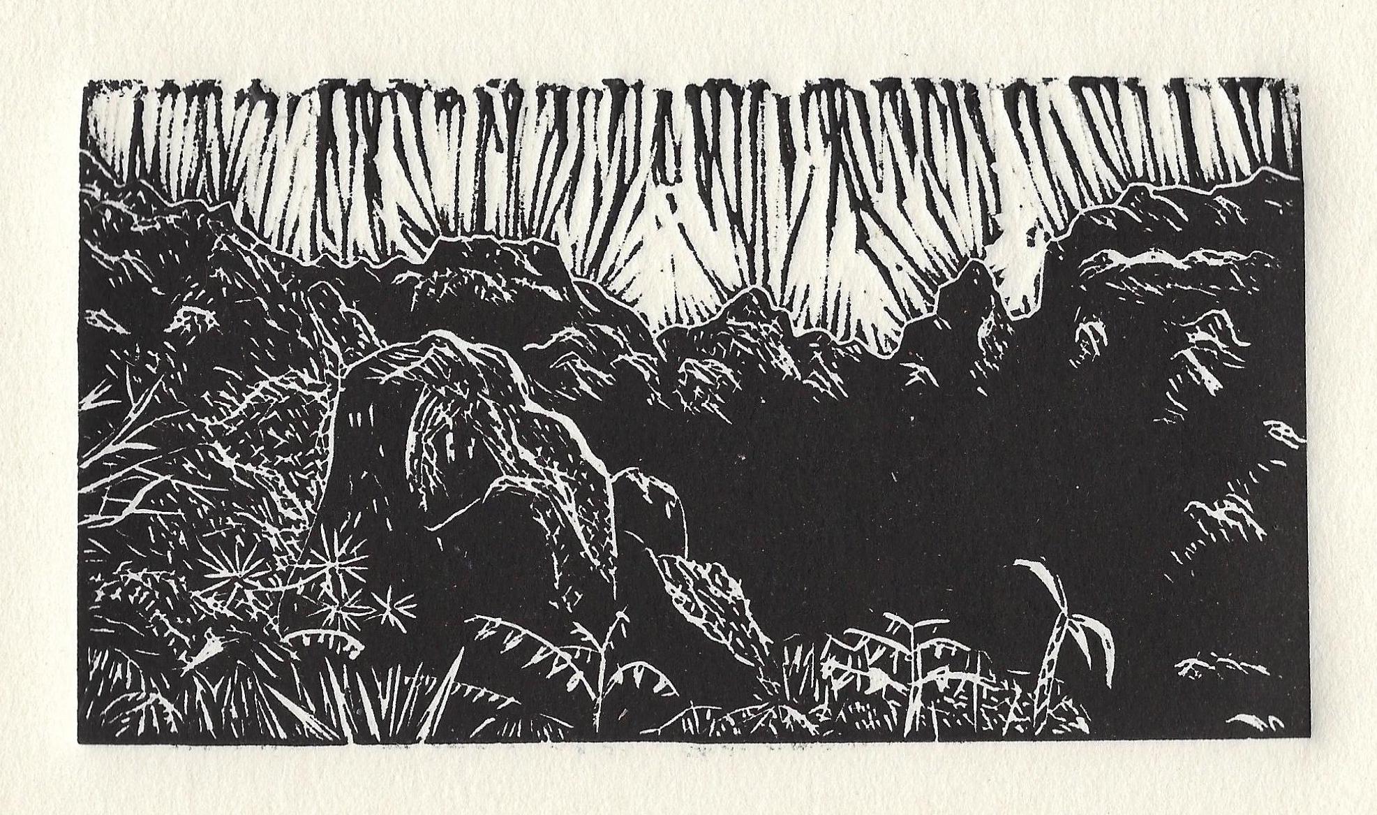 Bronchard (linogravure)