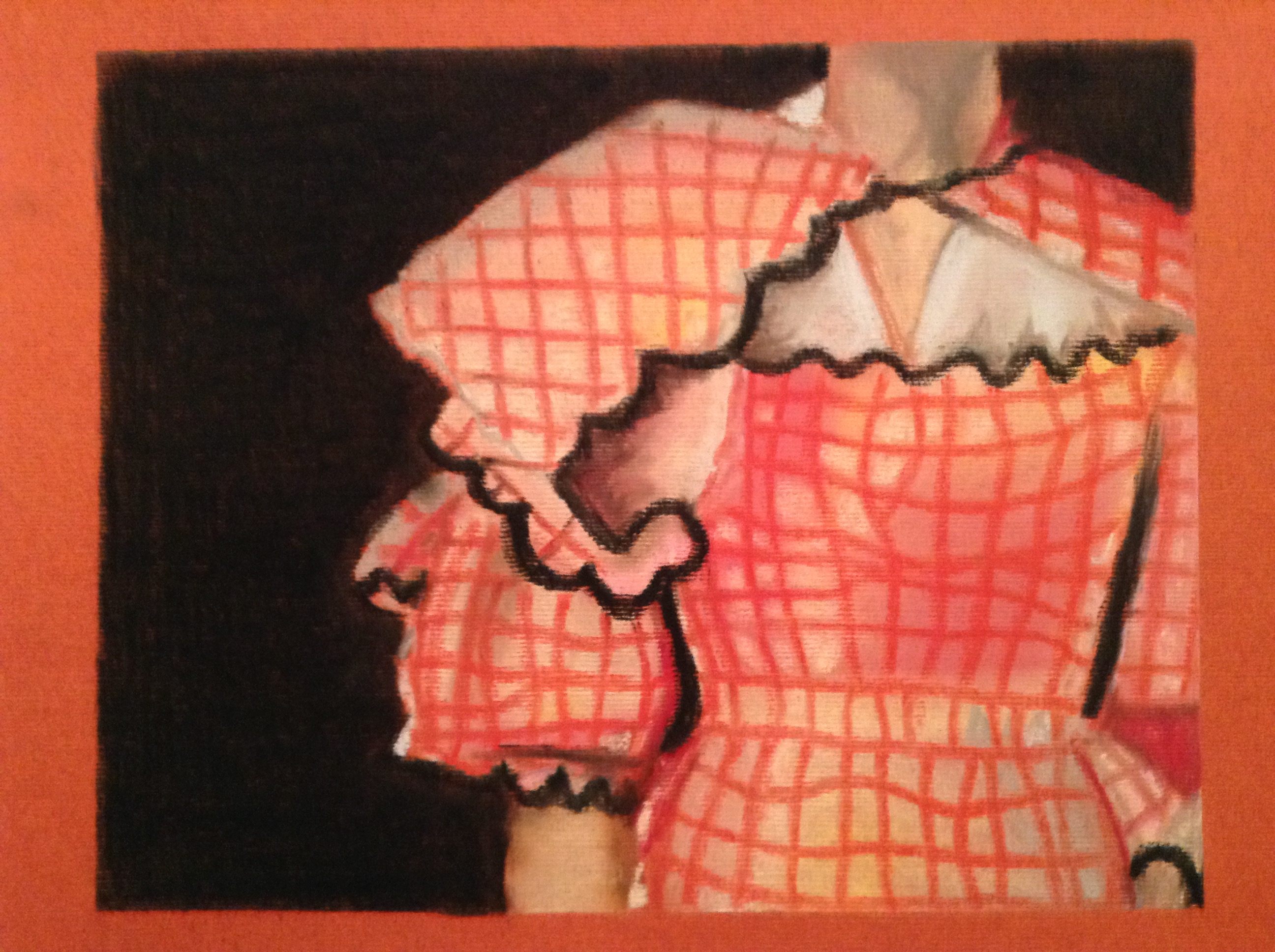 D'après Derain (pastel sec)